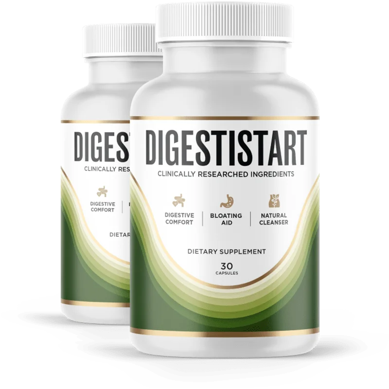 DigestiStart Longevity & Vitality Support — 2 Bottle / 60 Day Pack