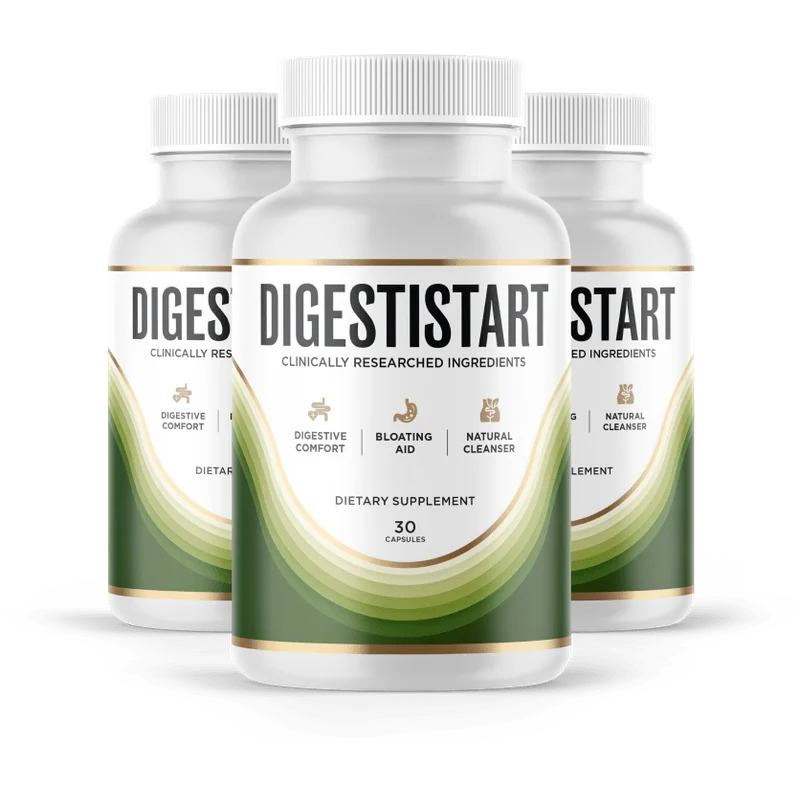 DigestiStart Longevity & Vitality Support — 3 Bottle / 90 Day Pack